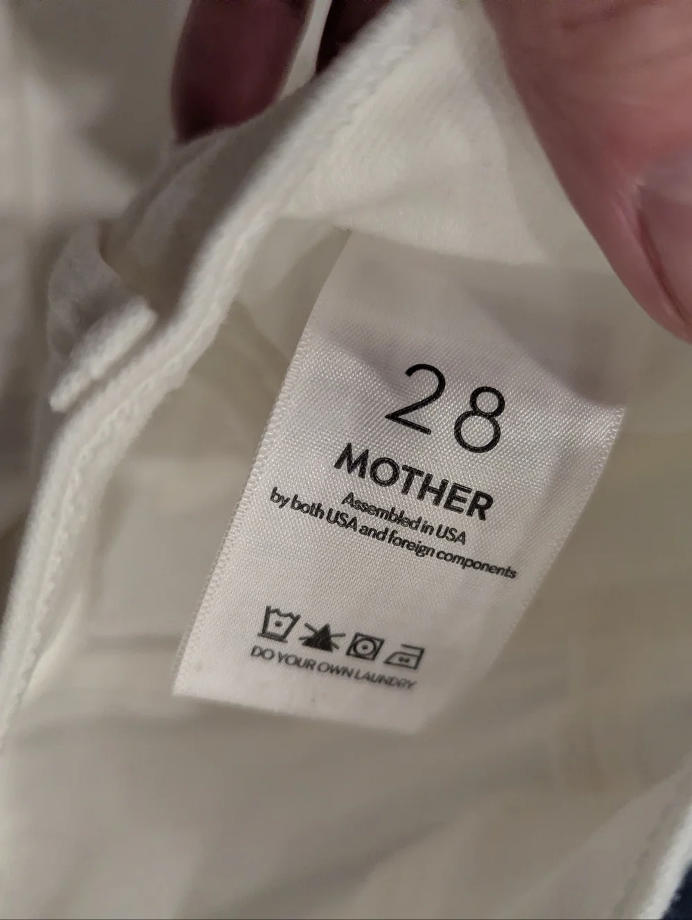 MOTHER The Hustler Ankle Fray In Fairest Of Them All Size 28 - Picture 4 of 8